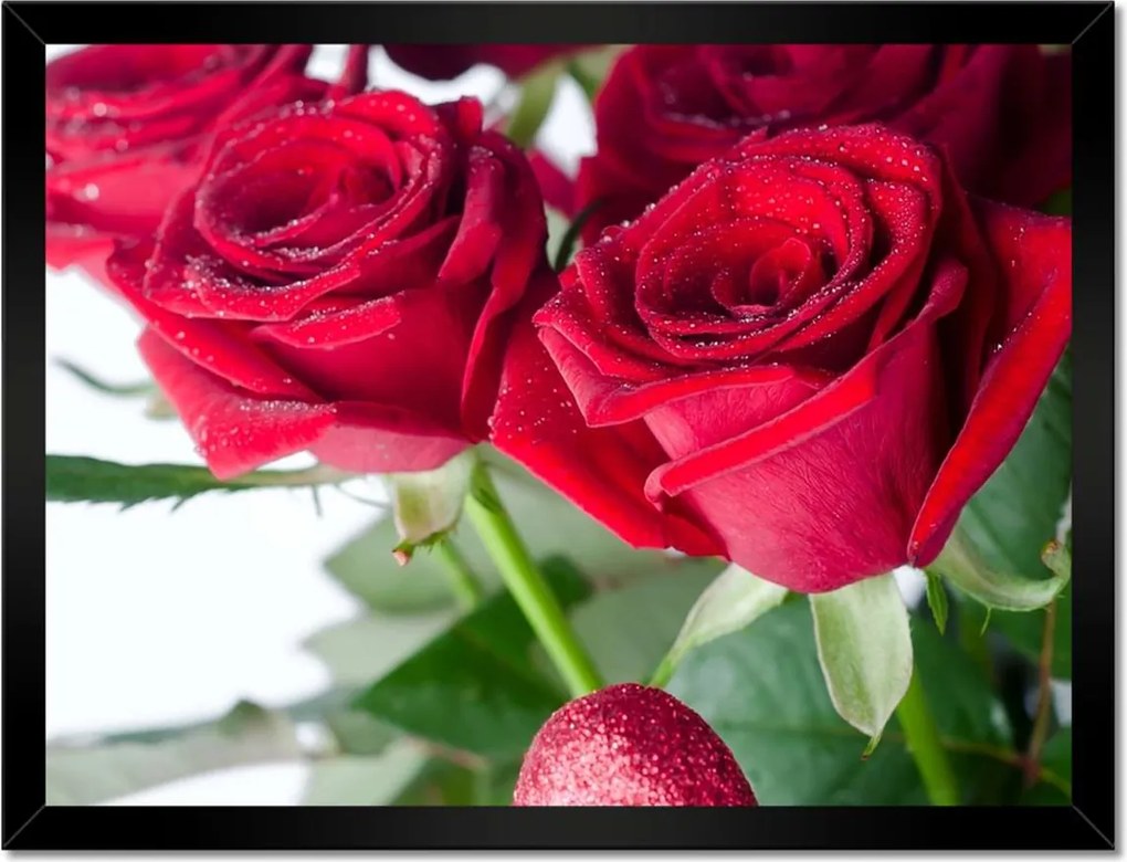 Poszterek keretben 40x30 Nőnap Ajándék Love