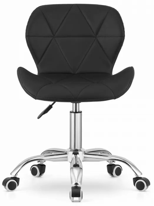 Dolgozószobai szett íróasztal TAYLOR SONOMA 100x50 cm + irodai szék AVOLA ökobőr fekete