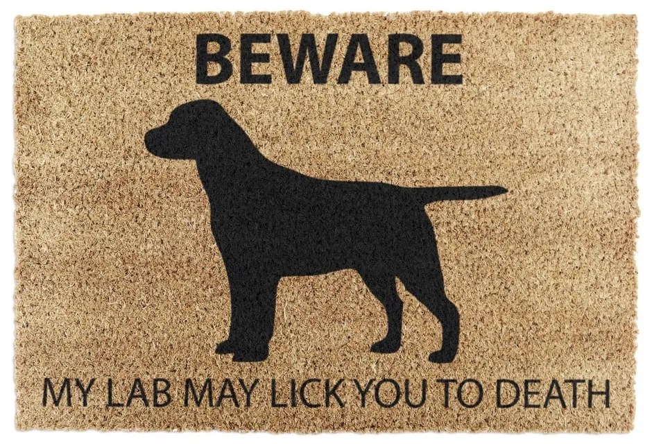 Kókuszrost lábtörlő 40x60 cm Labrador – Artsy Doormats
