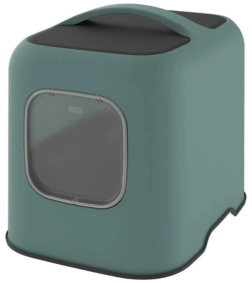 Zöld macskatoalett és lapát szett Biala – Rotho