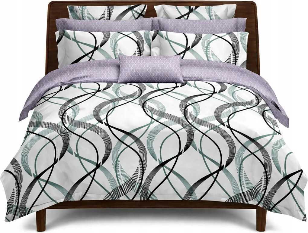 Flanel meleg ágynemű szett 200x220 párnahuzat Lengyel 3 részes