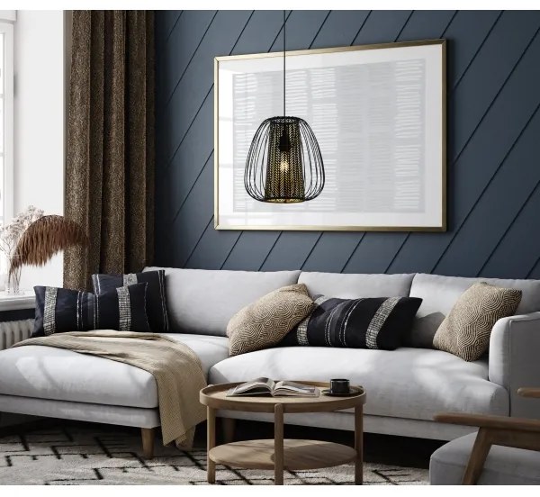 Eglo 99661 - Csillár zsinóron CURASAO 1xE27/40W/230V