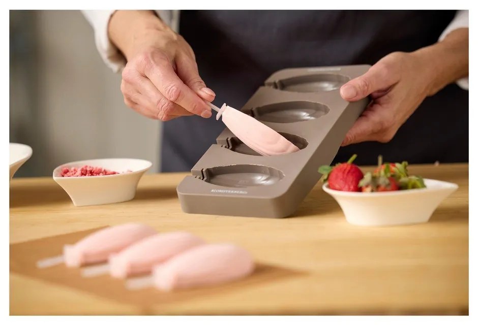 Szilikon jégkrémkészítő forma – Blomsterbergs