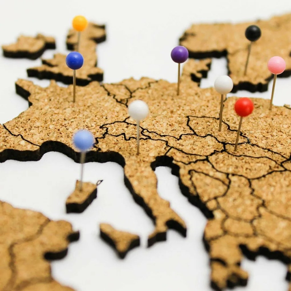 DUBLEZ | Parafa világtérkép falikép