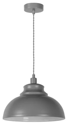 Lucide 34400/29/36 - Függeszték ISLA 1xE14/40W/230V szürke