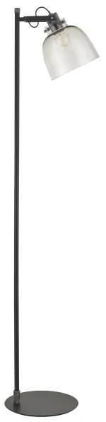 Endon 107013 - Állólámpa URBAN 1xE27/10W/230V fekete/füstös