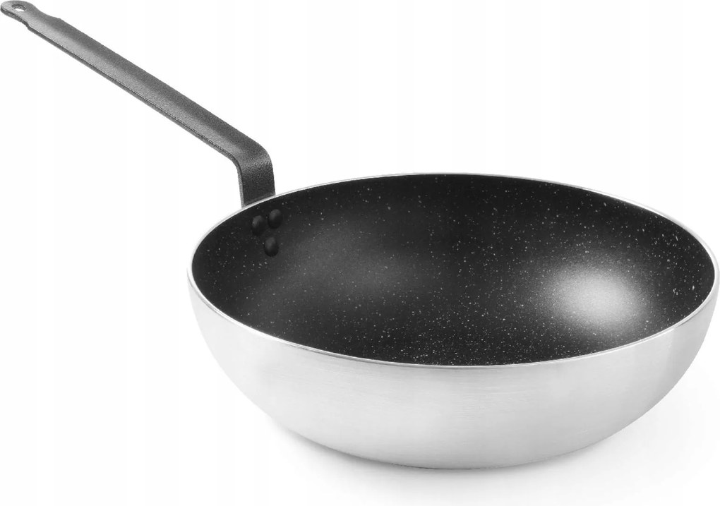 Wok Serpenyő Tapadásmentes Márvány Bevonattal Mély 28CM Erős