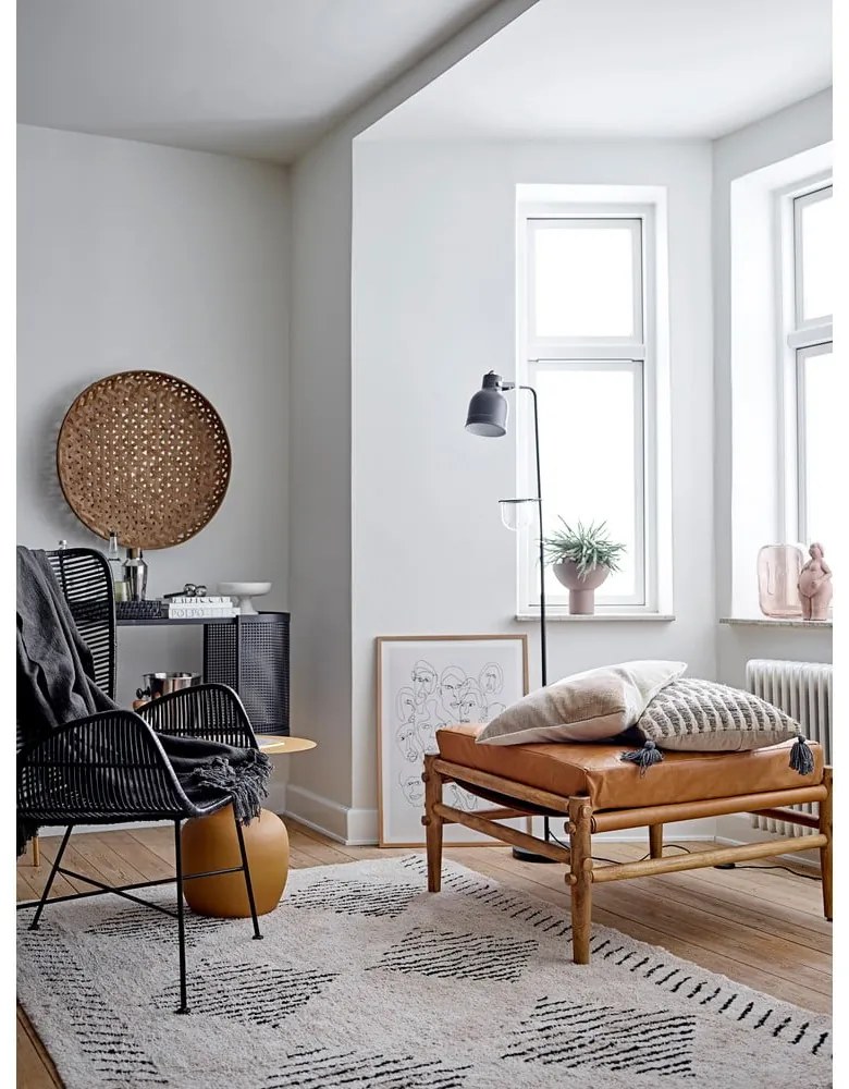 Fém kerek tárolóasztal ø 46 cm Ayah – Bloomingville