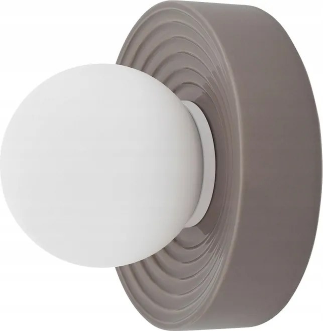 Nowodvorski Fali Lámpa 11750 Fali Lámpa Barna Clay S Brown Üveg Kerámia