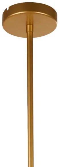 Searchlight 29010-10GO - Csillár rúdon ALPHA 10xE27/60W/230v arany