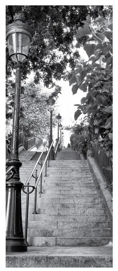 Parisian Stairs öntapadós matrcia ajtóra - Ambiance