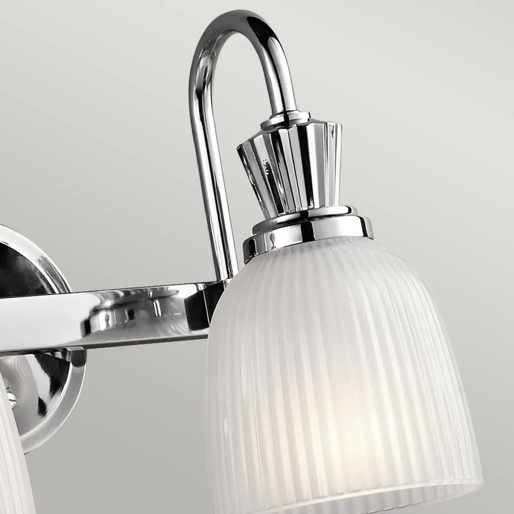 Kichler CORA KL-CORA2-BATH Fali lámpa 2x3,5W/G9 2x320LM IP44