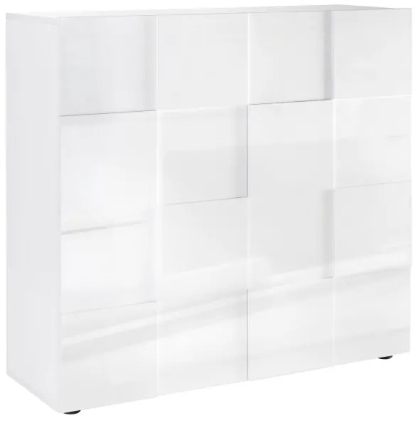 Fehér SERIAN komód