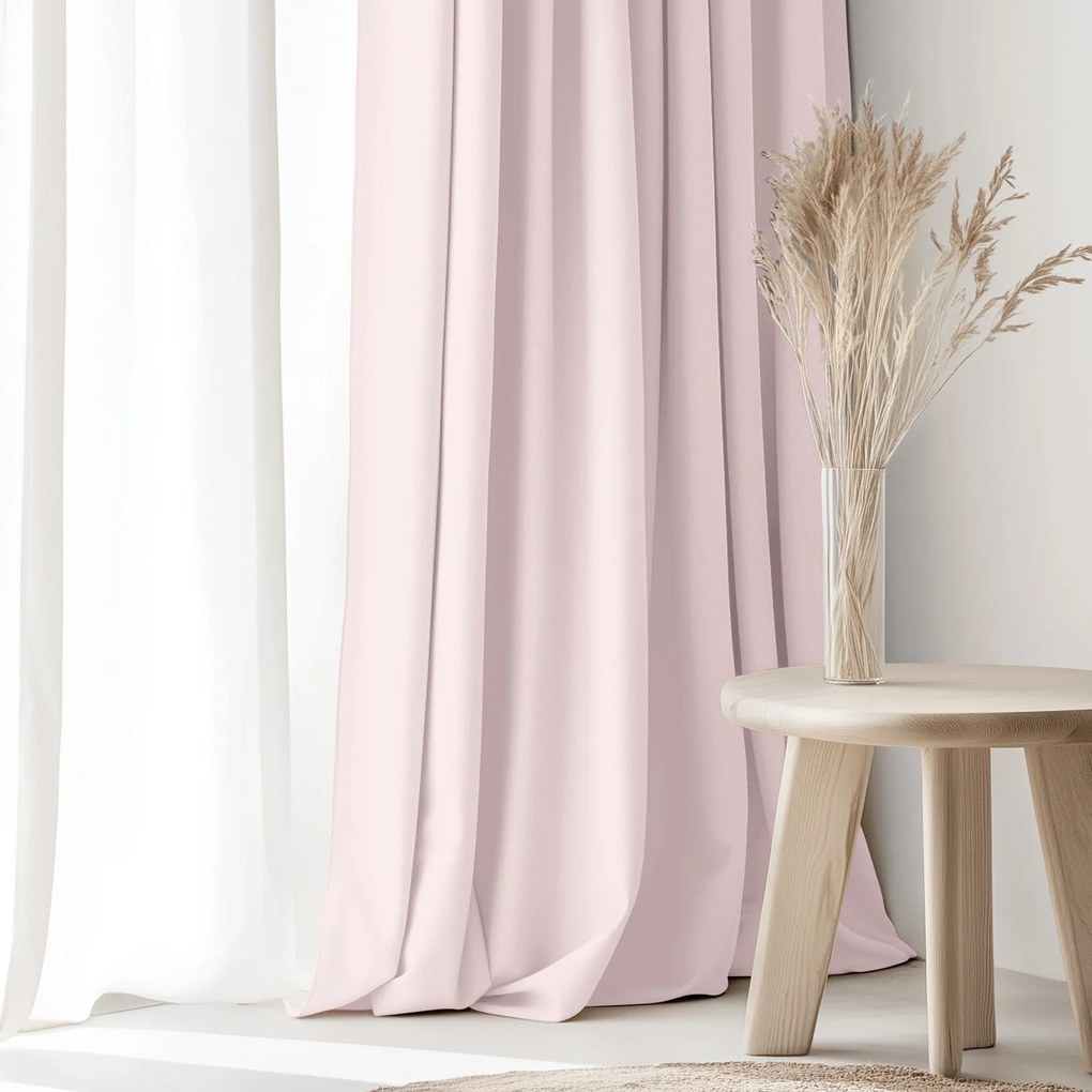 Goldea dekoratív drapéria - rózsaszín 280x150 cm