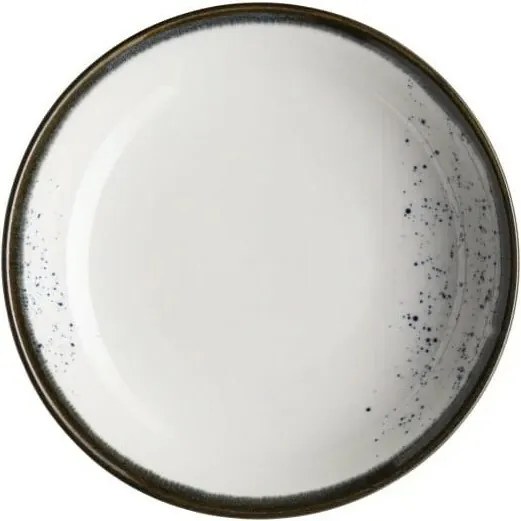 Mäser Mélytányér Pintar Fehér kék pöttyök 21 cm