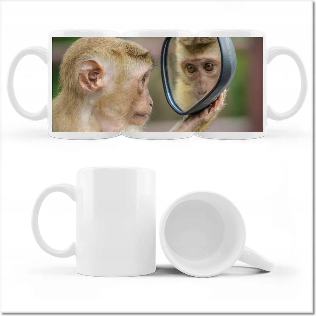 Nyomott mintás bögre Állatok