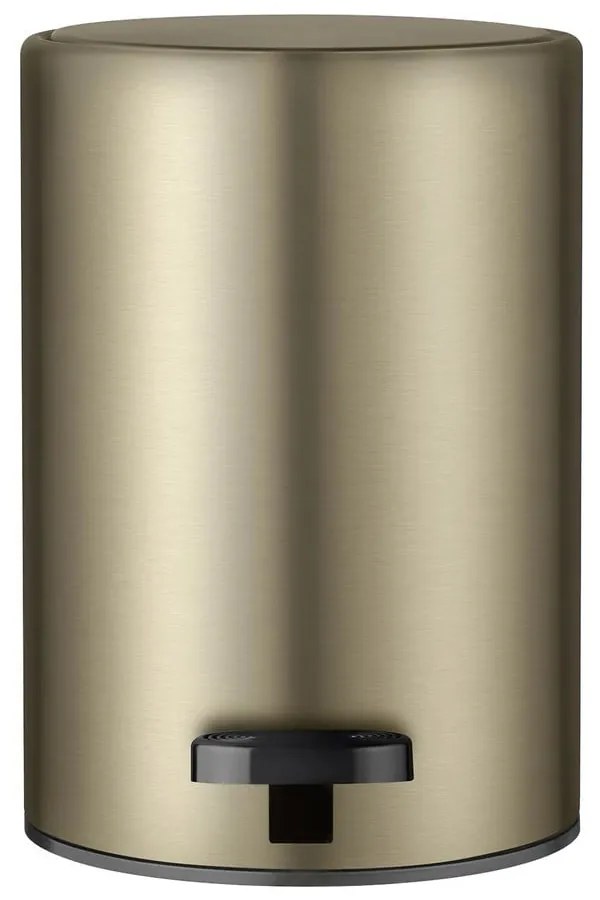 Sárgaréz színű acél pedálos szemetes 3 l Modo – Blomus