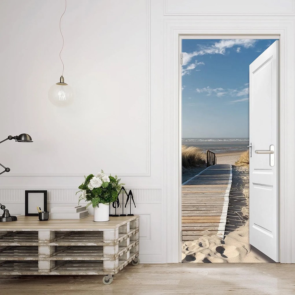 Fotótapéta ajtóra BEACH DUNE 86x200 cm