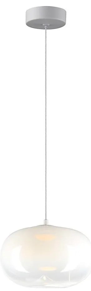 LED Csillár zsinóron VASO LED/4W/230V átm. 18 cm fehér