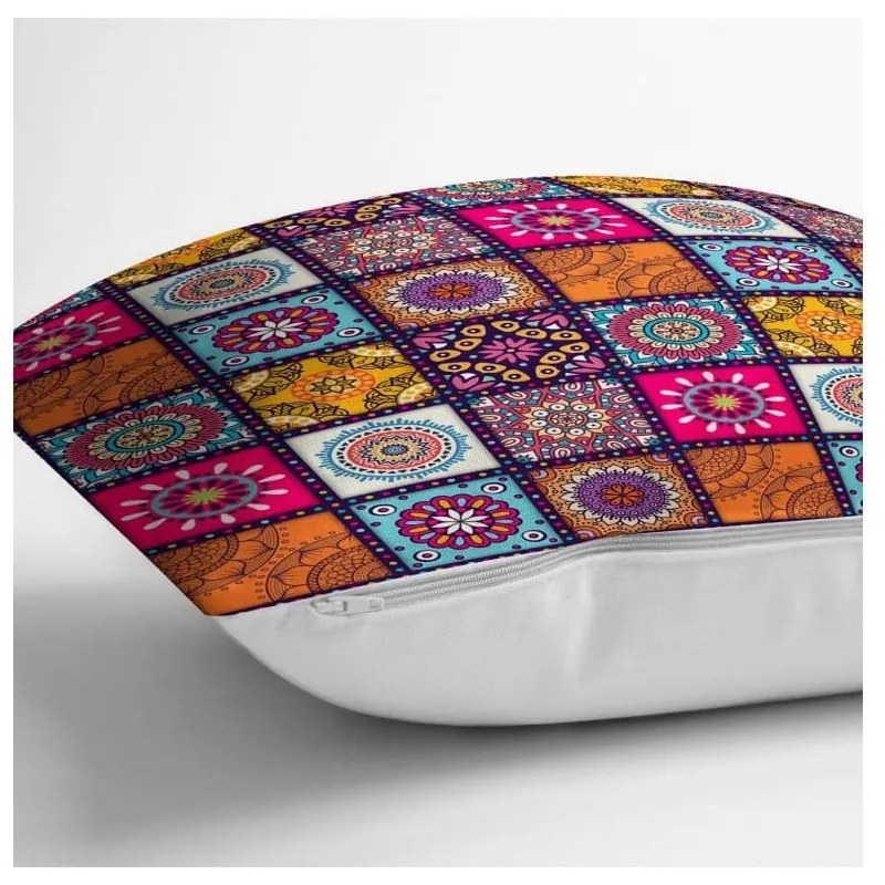 Párnahuzat szett 4 db-os 45x45 cm Mandala Tiles – Minimalist Cushion Covers