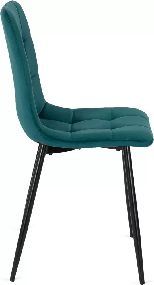 Türkíz Bársony Étkezőszék. PERU Belföldi Raktárról