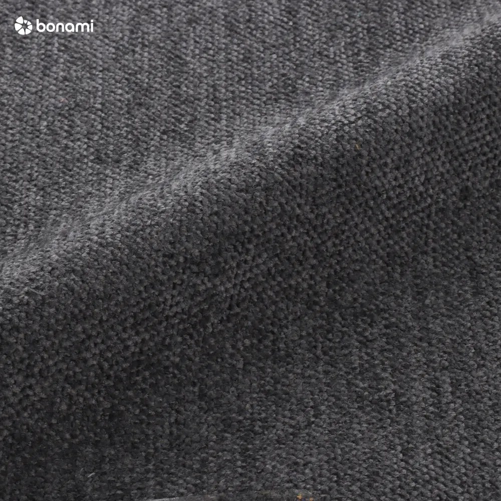 Scandic Lagom sötétszürke kinyitható U alakú kanapé, bal oldalas - Miuform