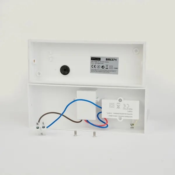 Brilagi -LED Kültéri fali lámpa érzékelővel TESSI LED/10W/230V fehér IP54