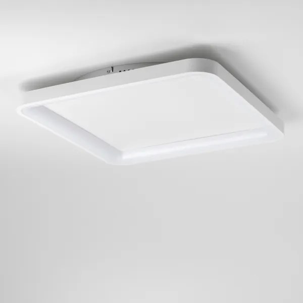 Brilagi - Dimmelhető LED mennyezeti lámpatest FALCON SLIM LED/50W/230V 50x50 cm fehér +távirányító