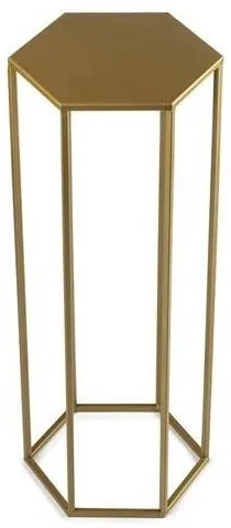 Virágállvány 70x24 cm arany színben