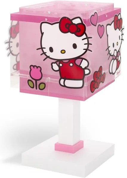 Dalber 73261 - HELLO KITTY LED gyereklámpa 1xG4/4W/230V rózsaszín