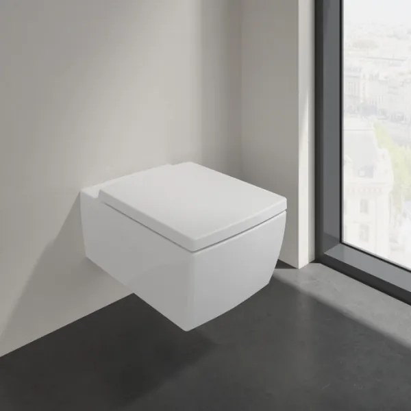 Villeroy & Boch 8M24S101 - Csendes záródású MEMENTO 2.0 WC-ülőke, fehér