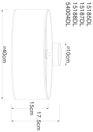 Globo 54004DL - Mennyezeti lámpa hangszóróval THERESA 3xE27/40W/230V