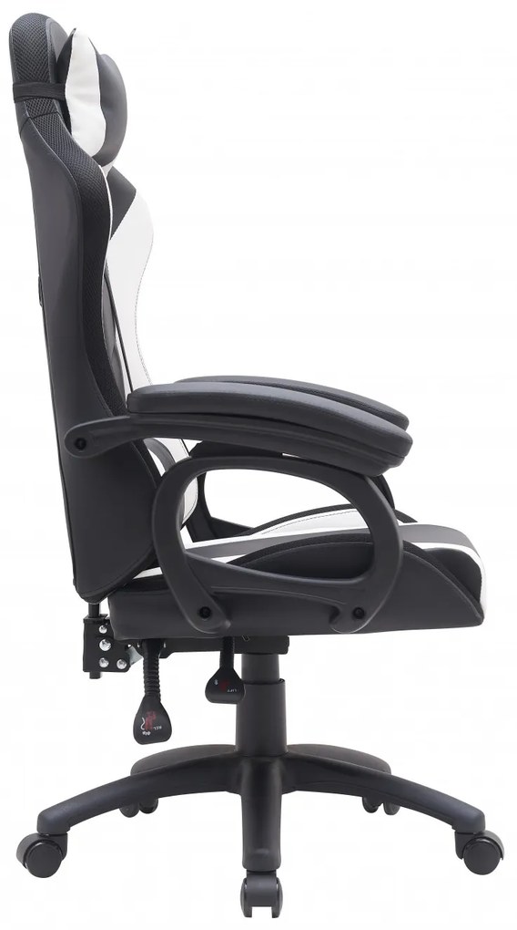 X-Style Combat 4.0 LED Gamer szék Black-White