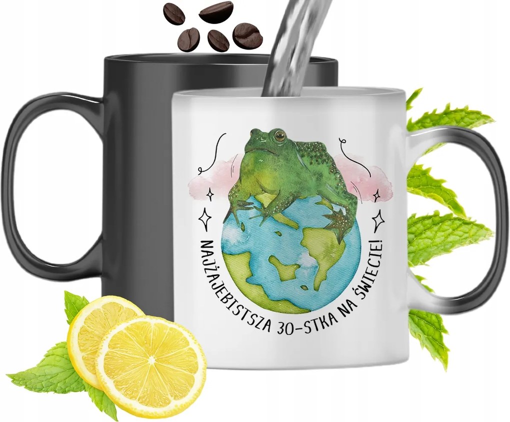 Mágikus Bögre Születésnapra 30DB-OS Színváltós, fényképes nyomattal