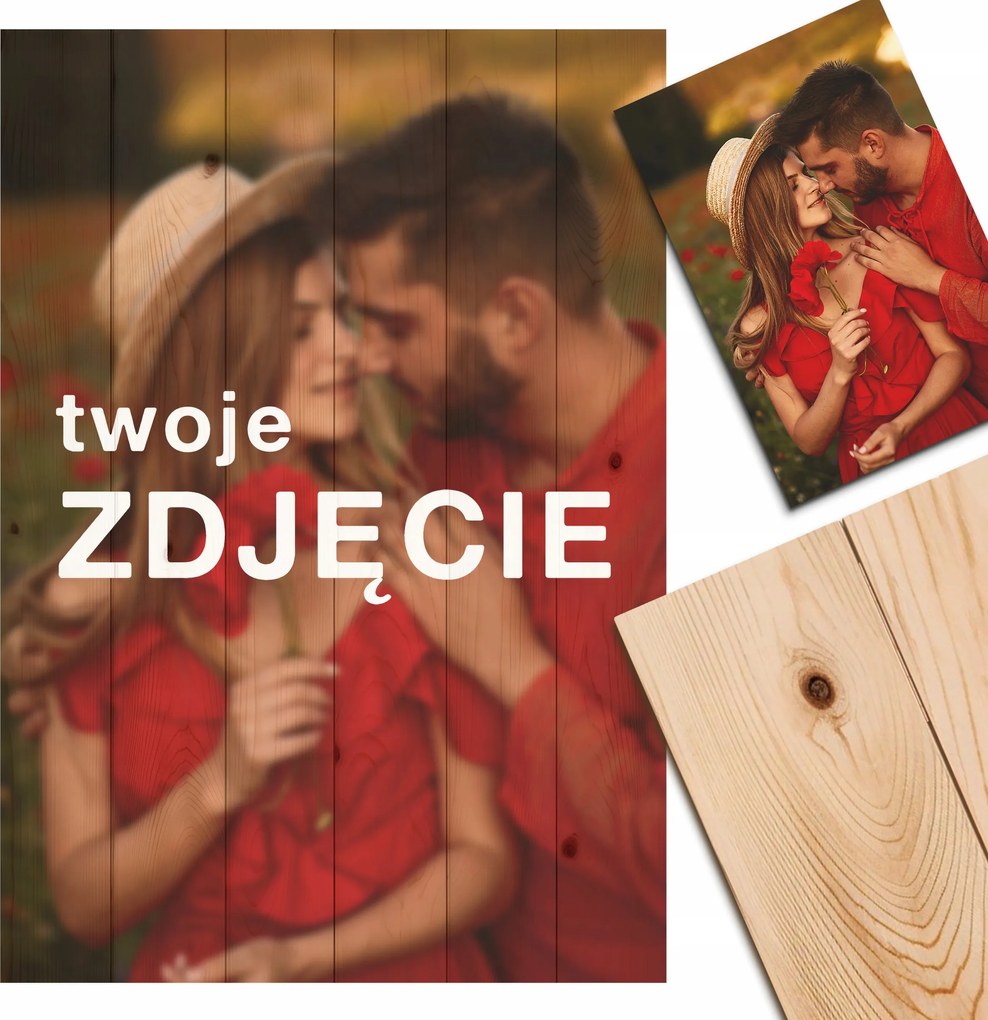 Vászonkép fából Az Ön fotója 20x30cm Hálószoba nappali falikép