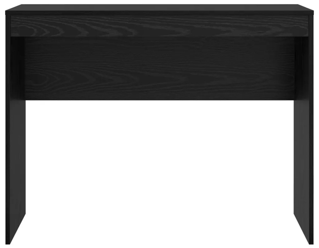 vidaXL Fekete tölgy íróasztal Fekete tölgy Mérnöki fa 100 x 40 x 76 cm