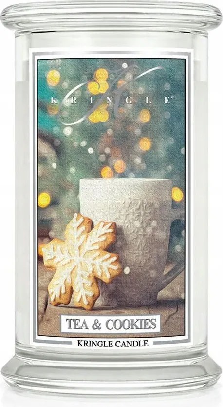 Nagy teamécses & Cookies Kringle Candle