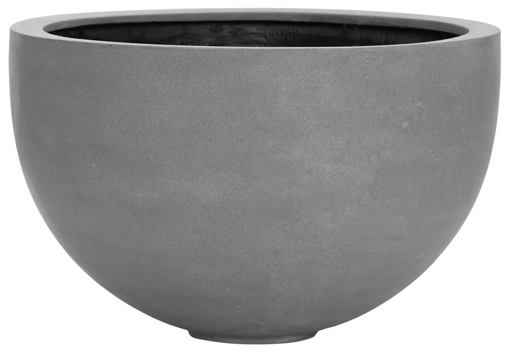 Květináč Bowl, barva šedá, více velikostí - PotteryPots méret: H - h 38 cm, ⌀ 60 cm