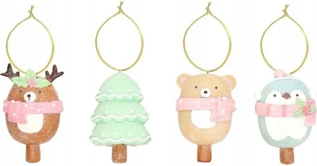 Tim Stor karácsonyfadísz fagylalt