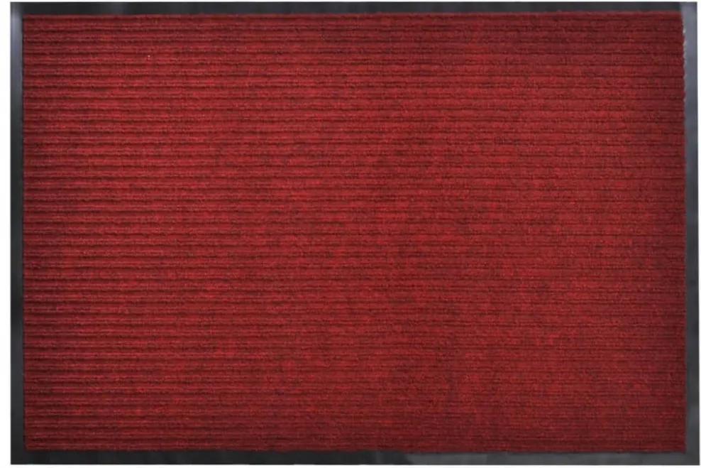 Piros pvc lábtörlő 90 x 150 cm