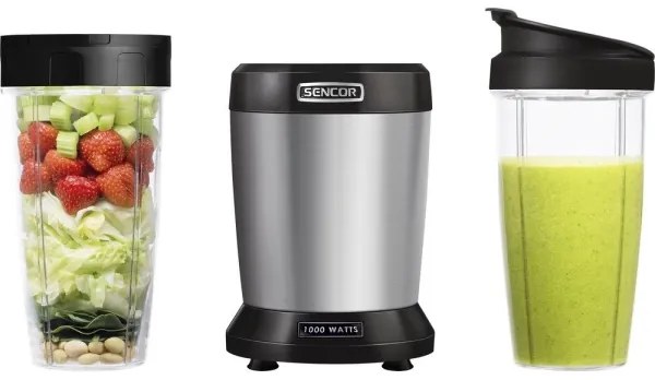 Sencor - Smoothie nutri turmixgép 1000W/230V ezüst