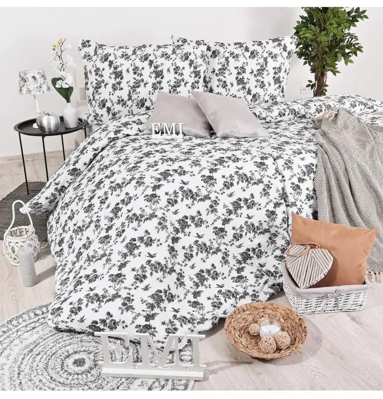 EMI Klarissa krepp ágyneműhuzat, A standard egyszemélyes ágy szett tartalma: 1x 140x200 + 1x 70x90