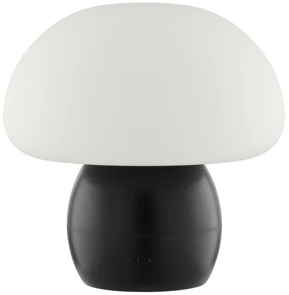 Brilliant - DUPIS LED/2W/5V 2700K dimmelhető, újratölthető asztali lámpa, fekete