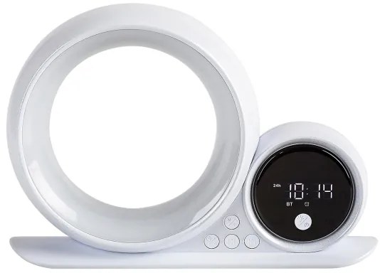 Rabalux 76109 - LED RGB Asztali lámpa hangszóróval WAKEWAY LED/5W/230V