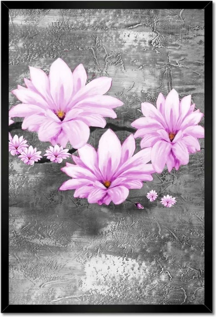 Poszterek keretben 40x60 Magnólia virágok