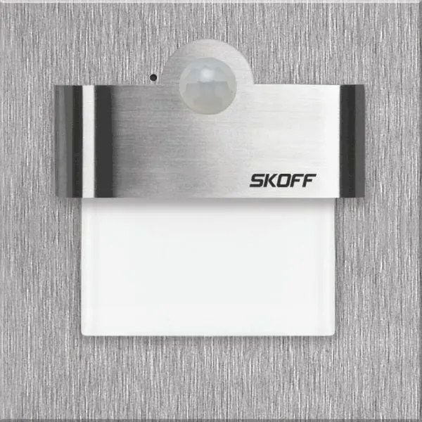 Skoff TANGO PIR 120º MJ-TAN-K-W-1-ML-ML-01 Beépíthető lépcsőházi lámpa 1x1,0W/LED 6500K IP20