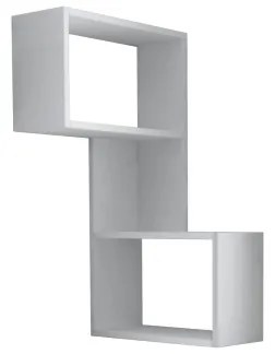 Sarki fali polc PART 85,5x47 cm fehér