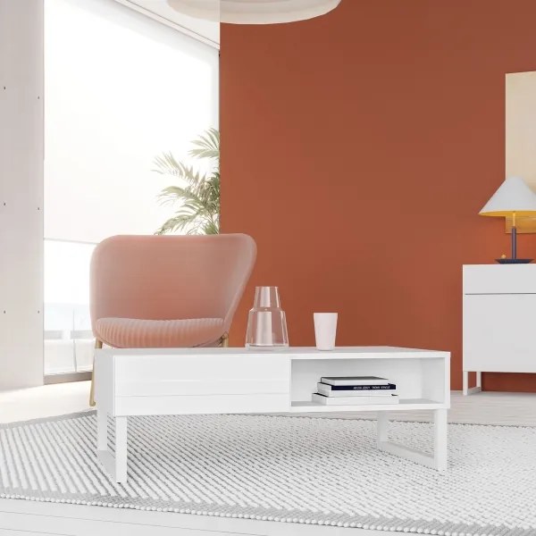 TARO fehér dohányzóasztal