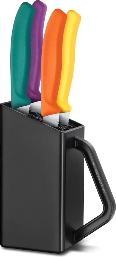 Victorinox - SWISS CLASSIC 5 részes konyhakés-készlet állvánnyal, többszínű