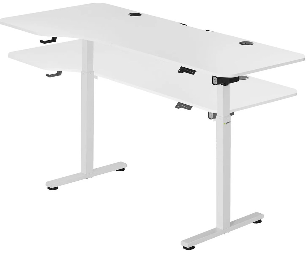 Juskys Irodai asztal 160x75cm - fehér